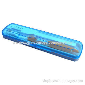 Portable UV Toothbrush Sterilizer Cases with Efficient Ultraviolet Disinfection Technology